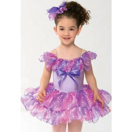 2018 New Children Ballet Dance Clothing Dress Cute Girls Princess Dress Skirt Dancing Costume Lady Stage Show Dress B-2380