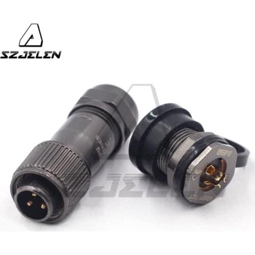 Origina WEIPU ST1210/ST1213 2pin 3 4 5 6 7 9pin waterproof connector plugs and sockets, IP68 waterproof male female connectors