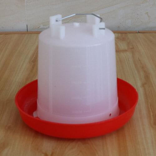 1Pc 2.5L Drinker for Chickens Feeder Rooster Hen Drinking Kettle Feeding Device Farm Animal Poultry Feeding Watering Supplies