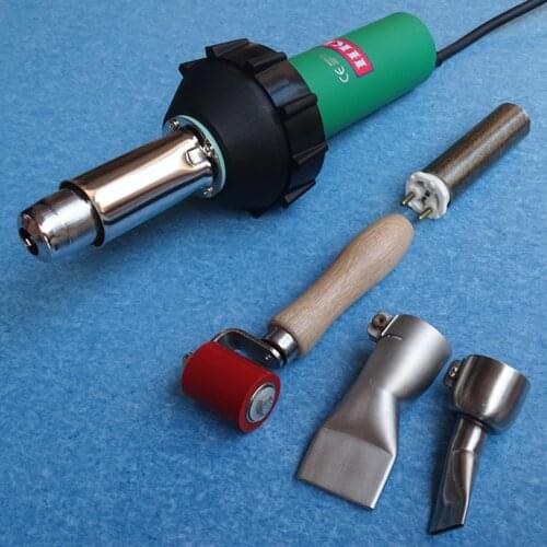 220V /110V 1600W Electronic Hot Air Guns Plastic Welding Torch Welder Heat Hot Tools Kit + Nozzle Welding Machine
