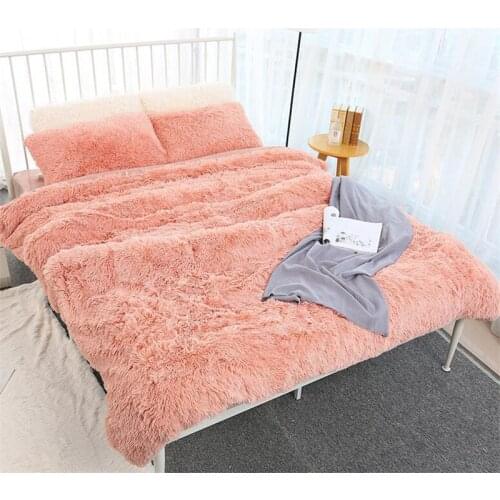 Three Sizes Optional Soft Warm Solid Plush Fleece Blanket Bed Sofa Blanket Flannel Fluffy Bedspread Throw Blanket