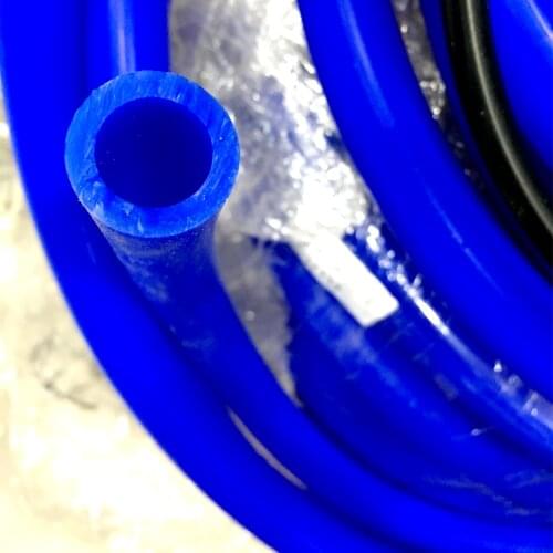 Universal 3M ID 10mm/12mm/14mm/16mm Turbo Air Filter silicone vacuum hose 100% Cooler Silicone Hose Pipe Intake Pipe Black/Blue