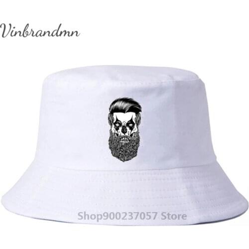 Western Retro oil head beard Fear The beard harden Fisherman Hat hip hop James fashion Leisure Panama Bucket Hat