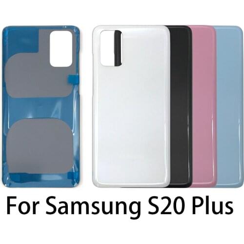 10 Pcs/Lot For Samsung Galaxy S20 Plus / S20 Ultra Back Battery Glass Cover Rear Door Housing Case Replacement