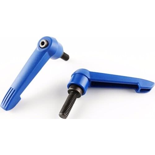 4 pcs Free Shipping M8 Clamping lever Plastic Adustable handle