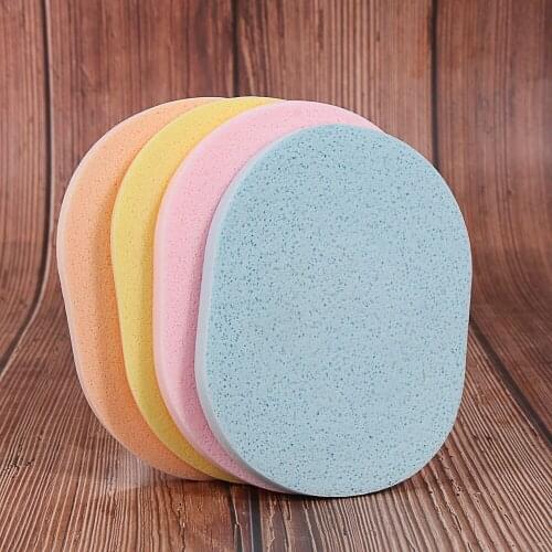 5Pcs Sponge Puff Soft Facial Cleansing Face Makeup Wash Pad Cleaning Pro Sponge Puff Exfoliator Cosmetic Beauty Tool Hot Sale