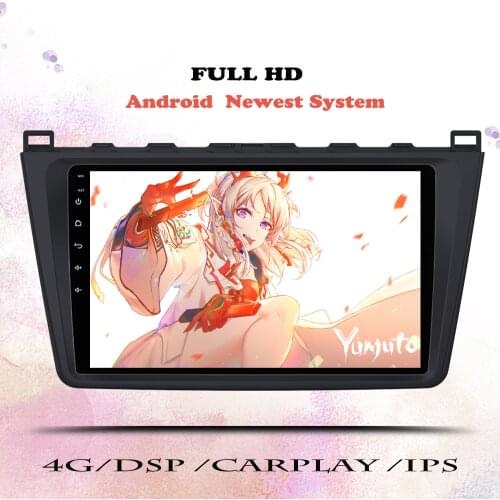 Android GPS Stereo For Mazda 6 Rui wing 2008 2009 2010 2011-2014 Car Radio Multimedia Video Player Navigation No 2din 2 din dvd