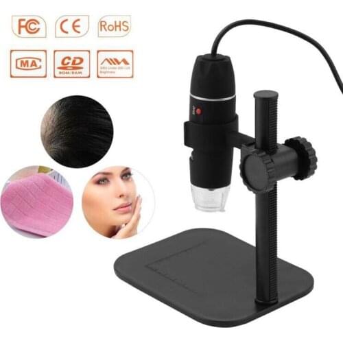USB Digital Microscope 800X 8 LED 2MP Digital Microscope Handheld Optical Electron Microscope Endoscope Magnifier Camera