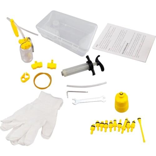 Hydraulic Brake Oil Bleed Kits Universal MTB Road Bike Bicycle Mineral Oil Bleeding Syringe Maintain Tools Set
