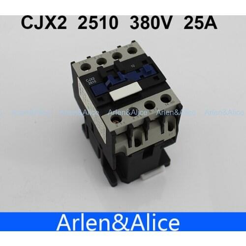 CJX2 2510 AC contactor LC1 25A 380V 50HZ