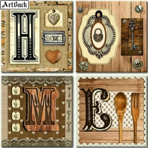 Square/round 5d diamond painting HOME landscape icon decoration 5d diamond mosaic art diamond embroidery crafts sticker