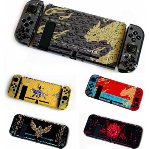 Matte Hard Case Protective Cover Shell for Monster Hunter Zelda Nintend Switch Console NS Joy-con Crystal Protector Housing Skin