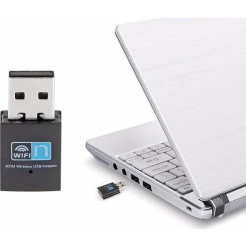 Lot of 10pcs 300Mbit Mini WiFi WLAN Wireless Adapter USB 2.0 Stick Dongle IEEE 802.11b/g/n