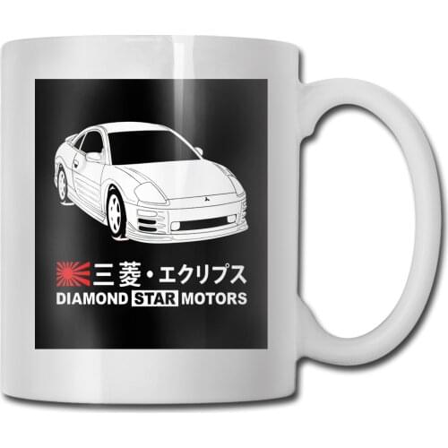 Mitsubishi Eclipse 3G Gt D53A 99 02 Men Designs Western Style Comical Leisure Pattern Cheap Sale Mug Cup