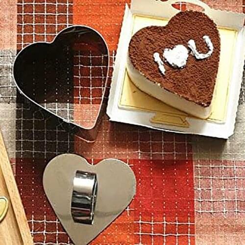 Set of 12 Cake Rings, Mousse Cake Molds and Pastry Baking Ring, Food Ring Mould Dessert Rings Set for Pastry Cake Baking