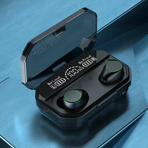 New Earphones Bluetooth 5.1 2000mAh Charging Box Wireless Headphone Headsets With Microphone Earphone bluetooth