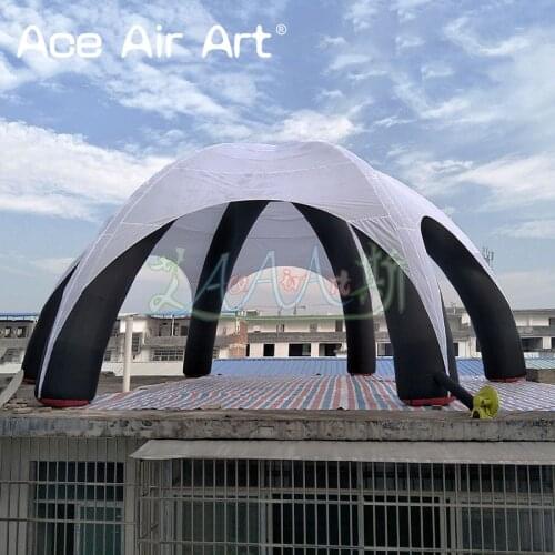 10m diameter portable outdoor inflatable tent inflatable dome tent with 6 legs inflatable spider tent for party use