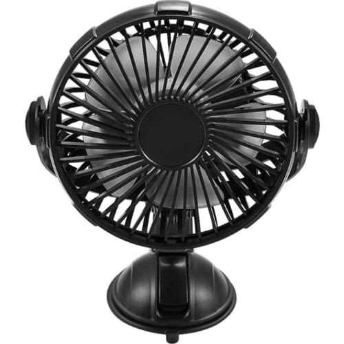 Suction Cup 2000mAh USB Rechargeable Battery Operated Kitchen Fan for Home Car