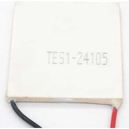 TES1-24105 Heatsink Thermoelectric Cooler Peltier Cooling Plate 40x40mm 24V 5A 80W Refrigeration Module