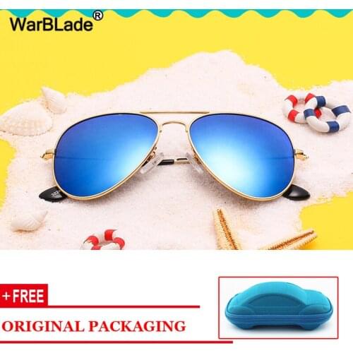 WarBLade Fashion Baby Kids Polarized Sunglasses Pilot Style Children Boys Girls Sun Glasses UV400 Protection Oculos De Sol Gafas
