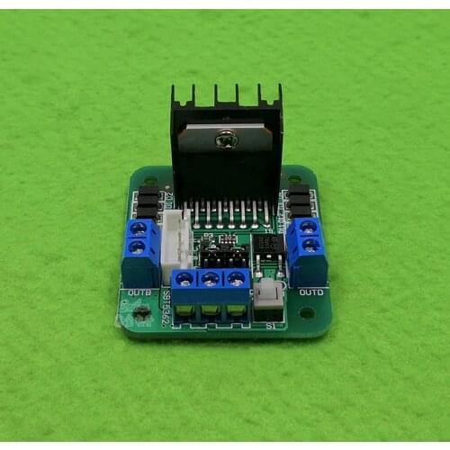Green board L298N motor drive board / stepper motor, DC motor driver