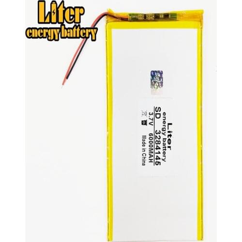 3284145 3.7V 6000mAH 3085145 (polymer lithium ion battery) Li-ion battery for tablet pc 7 inch 8 inch 9inch