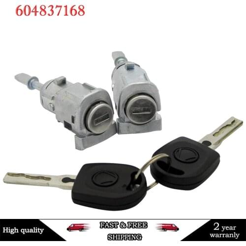 604837167/604837168 FOR VW GOLF 4 IV MK4 BORA A6 SKODA FABIA POLO 1997-2003 LEFT RIGHT DOOR LOCK BARREL CYLINDER