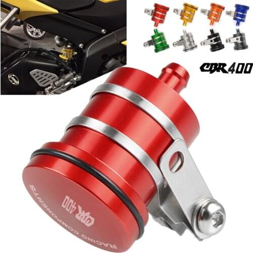 For HONDA CBR400 NC23 NC29 CBR 400 1986-1994 1987 1988 1989 1990 1991 1992 Motorcycle Brake Fluid Reservoir Clutch Tank Oil Cup