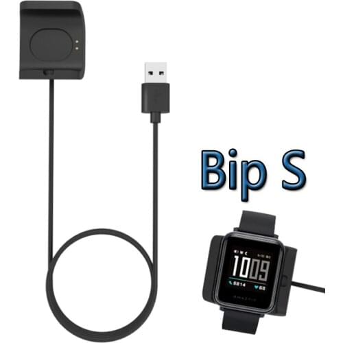 Smartwatch Dock Station Charger Adapter USB Charging Cable Base Cord Wire for Huami Amazfit Bip S Sport Smart Watch A1805 A1916
