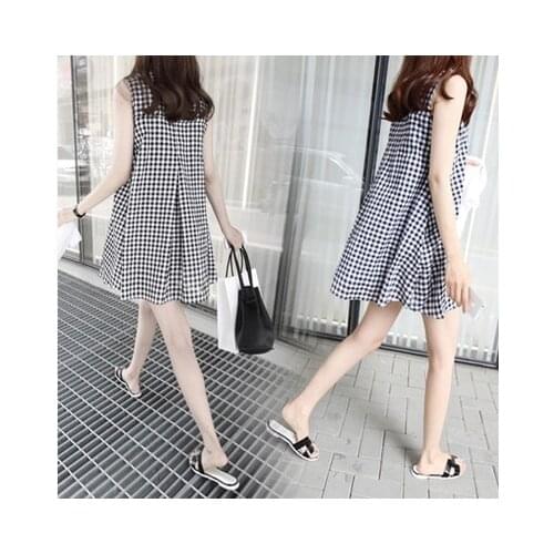 KHQWKR Summer Linen Dresses