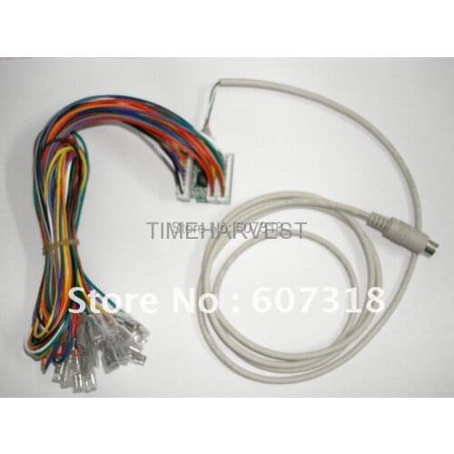 Computer keyboard to jamma Keyboard to joystick and button PC game to arcade game machine game machine Arcade machine parts