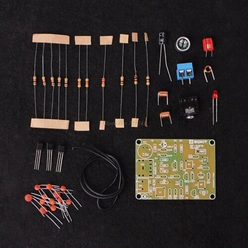 DIY Kit 88-108MHz FM Transmitter Frequency Modulation Wireless Microphone Suit Dropship