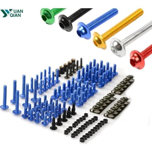 New Motorcycle Fairing Bolts Kit For Kawasaki VERSYS 650cc ZG1000 ZG 1000 CONCOURS ZRX1100 ZRX 1100 1200 ZX1100 ZX11 ZX7R ZX7RR