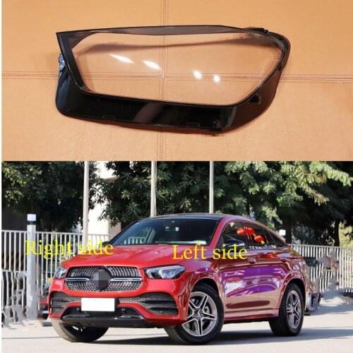 Car Headlight Lens for Mercedes-Benz GLE 2020 2021 Headlamp Cover Car Replacement Front Auto Shell Cover