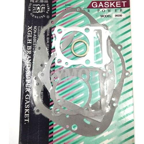 Motorcycle complete full gasket kit Whole mats engine overhaul pads For Suzuki DR200 DR 200