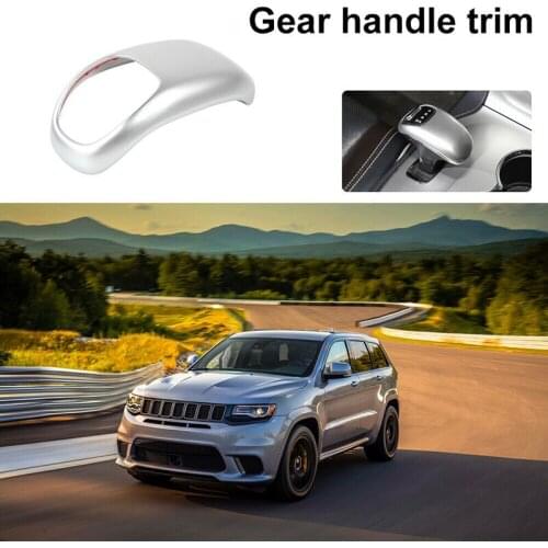 Car Gear Shift Knob Decoration Stickers Accessories for Jeep Grand Cherokee Chrysler 300C 2012-2015