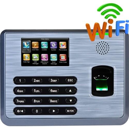 Original ZK TCP/IP Webserver UA400 Fingerprint Time Recording TX628 Fingerprint Time Attendance Terminal Optional WIFI