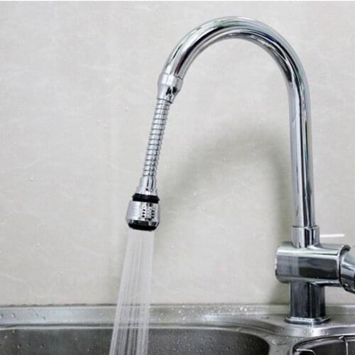 Rotatable Kitchen Faucet Bubbler Aerator Shower Lengthener Water Saver Splashproof Spout Mouth Faucet Filter Tip