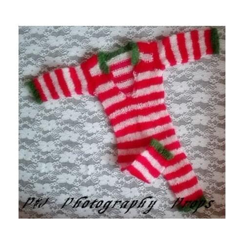 Newborn Knitted Jumpsuit Baby Crochet Mohair Overall Newborn baby Pants Props