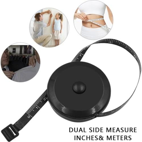 Retractable ABS Body Measuring Ruler Sewing Tailor Tape Measure Soft Flat Sewing Ruler Meter Measuring Trena Laser Milwaukee