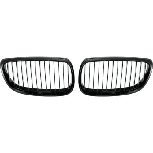 2Pcs Car Gloss Black Kidney Grille for Bmw E92 E93 3 Series Coupe 06-09