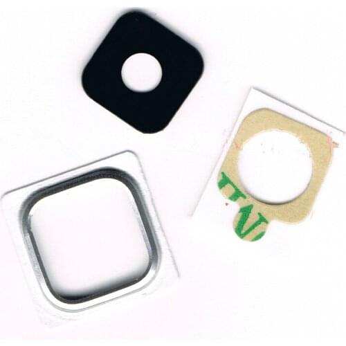 2PCS/Lot Silver Main Camera Lens Ring Cover Replacement Part For Galaxy S5 Mini G800 G800F