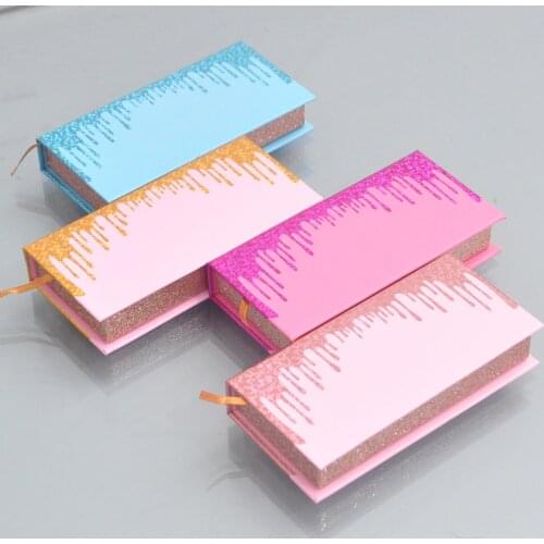 20/pcs Wholesale Eyelashes Box Package Lash Cases Packaging Faux Cils Magnetic Eyelashes 25mm Mink Eyelashes Makeup Bulk Vendors