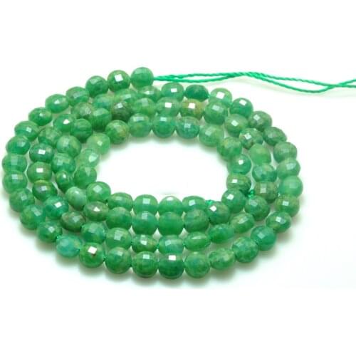 Agate yellow Jade africa jade 4mm Natural Gemstone Beads disk faceted for Jewelry Necklace Earring bracelet 15inch