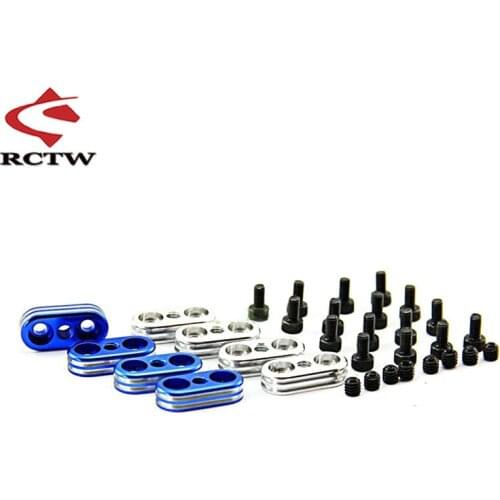 CNC Metal Thick Screw Hidden Balance Bar Fixing Block Set for 1/5 GTB Racing Losi 5ive T Rofun Rovan LT Km X2 RC CAR Toys PARTS