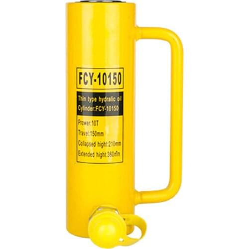 Long Type Hydraulic Cylinder FCY-10150 Hydraulic Jack with Output of 10T, Piston Stroke of 150mm