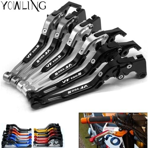 For Honda VF750S SABRE 1982 1983 1984 1985 1986 Motorcycle Clutch Brake Lever Adjustable Extendable Motorbike Clutch Levers