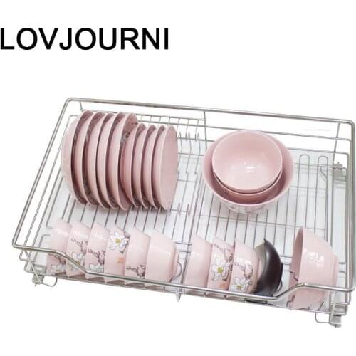 Gabinete Pantries Corredera Cupboard Storage Stainless Steel Organizer Cocina Kitchen Cabinet Cestas Para Organizar Basket