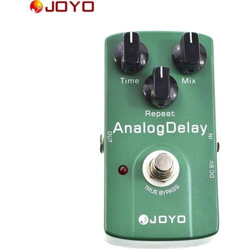 Joyo JF-33 Analog Delay Electric Guitar Effect Pedal True Bypass High Quality Guitar Pedal Mild and Mellow Circuit Delay Effect