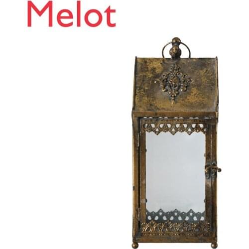 Retro Style Lamp French Candlestick European Style Courtyard Wedding Court Hotel Decoration Handmade Lucky Crafts home